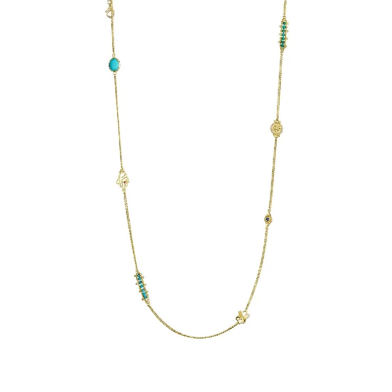 Ladies luxury necklace-Multi-Way Necklace