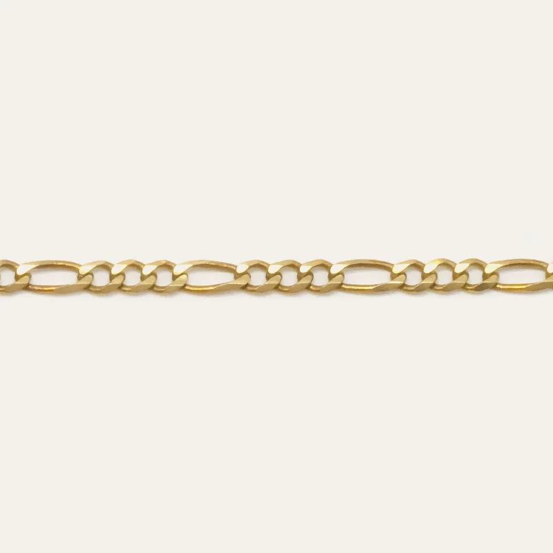 Ladies custom gold necklace-Large Fig Chain