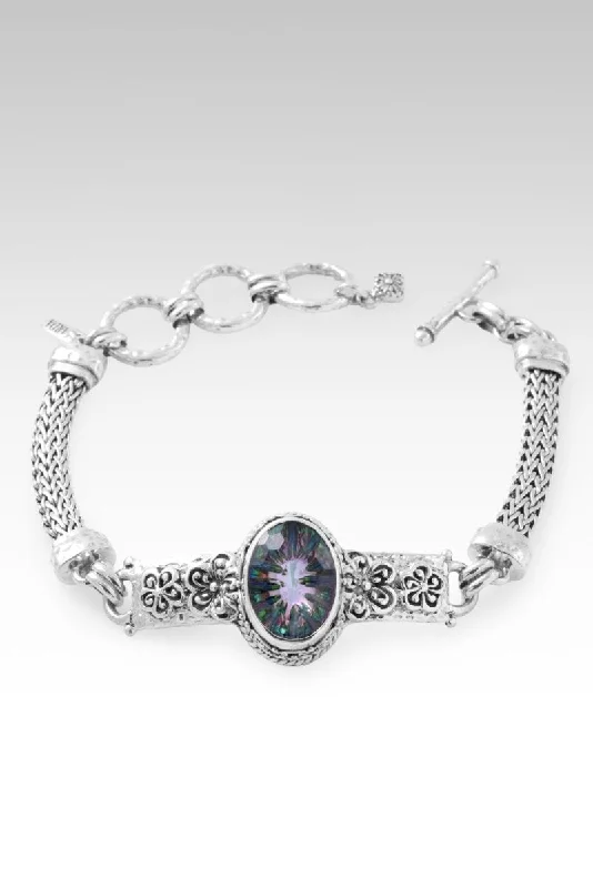 Ladies gemstone bracelet-New Life Bracelet™ in Chrome Chameleon™ Mystic Quartz