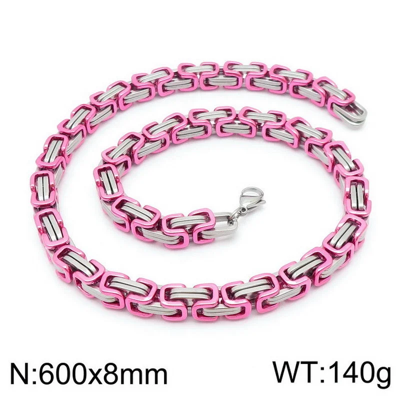 Magenta Necklace 60cm