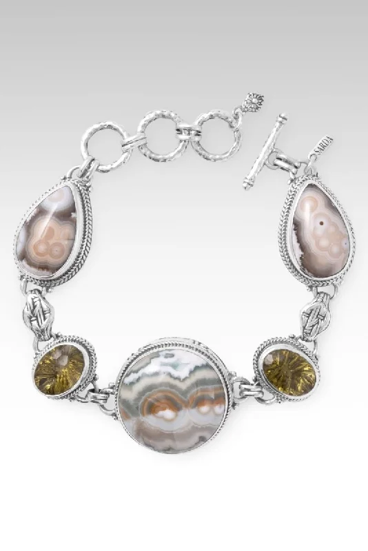 Ladies crystal bracelet-Pure Intentions Bracelet II™ in Ocean Jasper