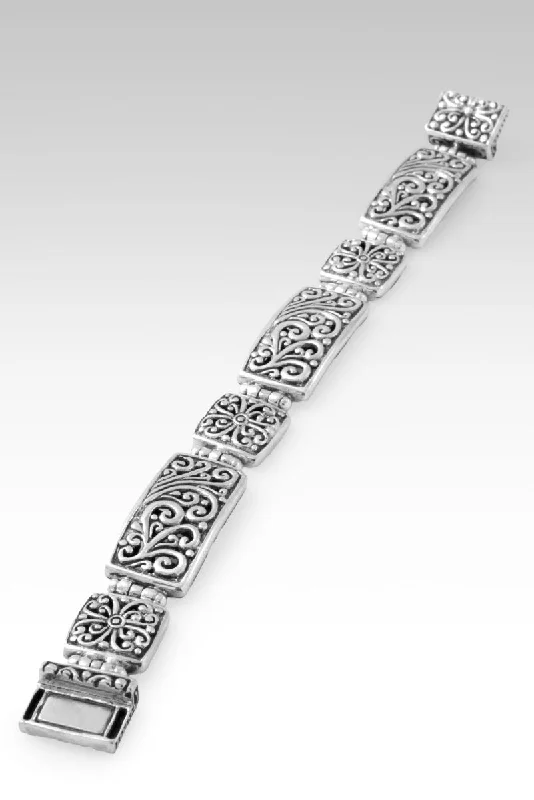 Ladies personalized bracelet-Never Leave You Behind Bracelet™ in Janyl Adair