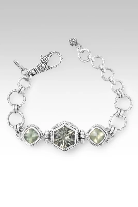 Ladies chic bracelet-Life in Abundance Bracelet™ in Prehnite