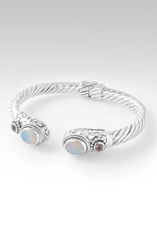 Ladies romantic bracelet-Redeemed Soul Tip-to-Tip Bracelet™ in Ethiopian Opal