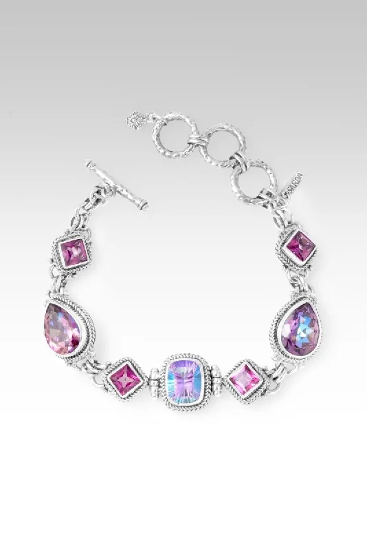 Ladies stylish bangle bracelet-Wondrous Delight Bracelet™ in Zodiac Fun™ Mystic Quartz