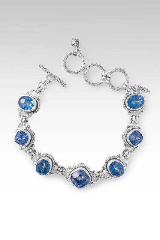 Ladies romantic bracelet-Always Faithful Bracelet™ in Perfect Luck™ Mystic Quartz