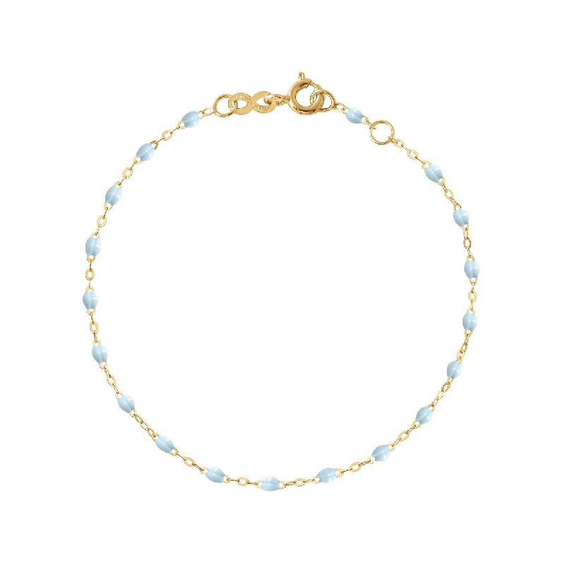 Ladies chunky gold bracelet-Gigi Clozeau | Classic Gigi Bracelet, Baby Blue