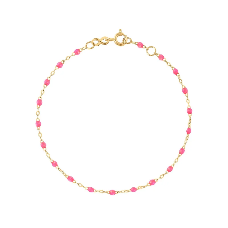 Ladies rose gold bangles-Gigi Clozeau | Classic Gigi Bracelet, Pink