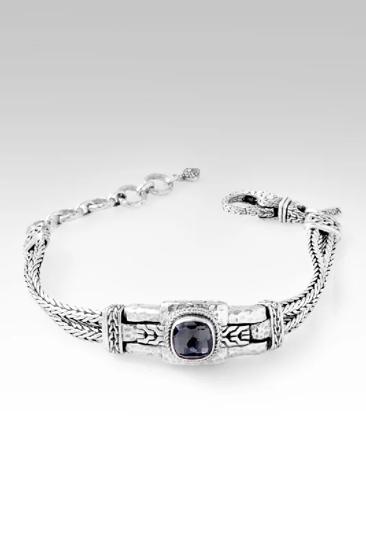 Ladies vintage bracelet-Soul's Journey Bracelet™ in Odyssey Black Knight™ Mystic Quartz