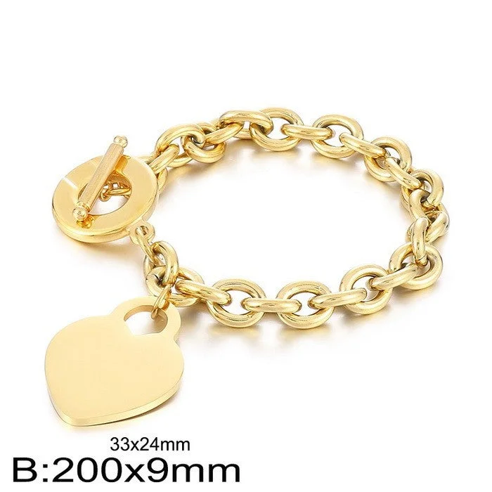 Style B Gold Bracelet KB167060-Z