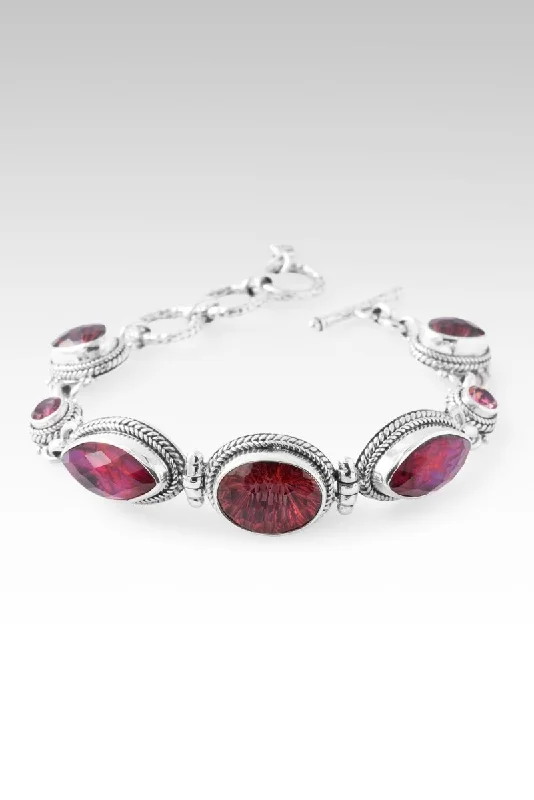 Ladies stylish bangle bracelet-Search for the Light Bracelet™ in Berrylicious™ Mystic Quartz