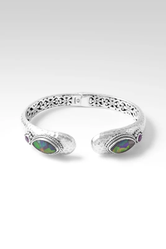 Ladies fashion bangles-Virtuous Tip-to-Tip Bracelet™ In Ammolite Triplet