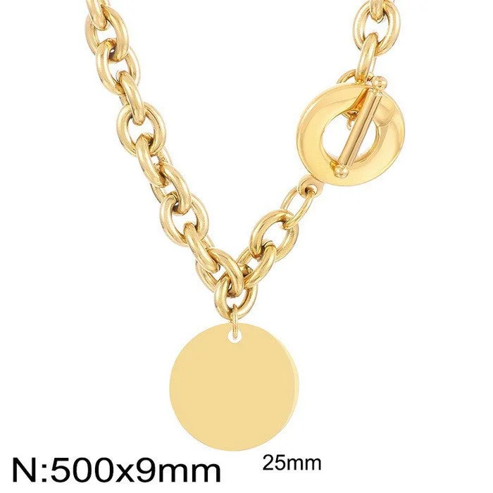 Style B Gold Necklace Kn233913-Z