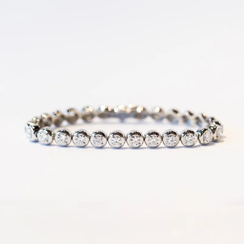 Ladies boho bracelet-Single Stone Trunk Show | Randi Tennis Bracelet