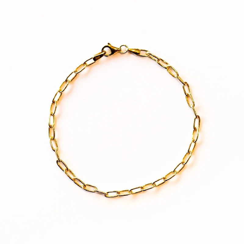 Ladies diamond bangles-Ariel Gordon | Petite Classic Link Bracelet